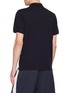 背面 - 点击放大 - MONCLER - Tricolour Logo Patch Cotton Polo Shirt