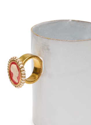 细节 –点击放大 - ASTIER DE VILLATTE - Woman's Head Cameo Ring Cup