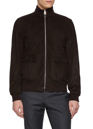 首图 - 点击放大 - VALSTAR - Valstarino Flap Pocket Reversible Suede Jacket