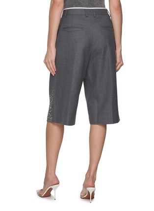 背面 - 点击放大 - BOINIGAN - Embellished Bermuda Shorts