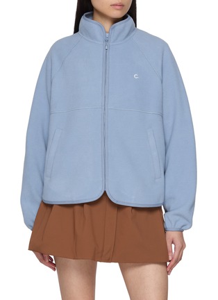 首图 - 点击放大 - CLOVE - Logo Embroidered Fleece Jacket