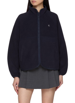 首图 - 点击放大 - CLOVE - Logo Embroidered Fleece Jacket