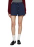 首图 - 点击放大 - CLOVE - Quilted Drawstring Cotton Blend Shorts