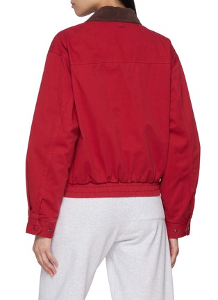 背面 - 点击放大 - CLOVE - Logo Embroidered Harrington Blouson Jacket