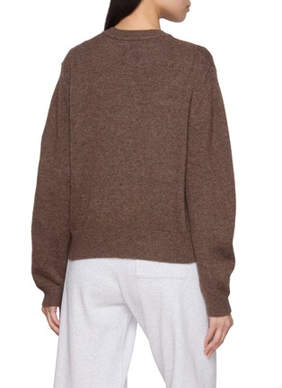 背面 - 点击放大 - CLOVE - Logo Embroidered Argyle Knit Cardigan