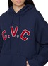 - CLOVE - Chenille Embroidered Varsity Circle Hoodie