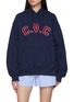 首图 - 点击放大 - CLOVE - Chenille Embroidered Varsity Circle Hoodie