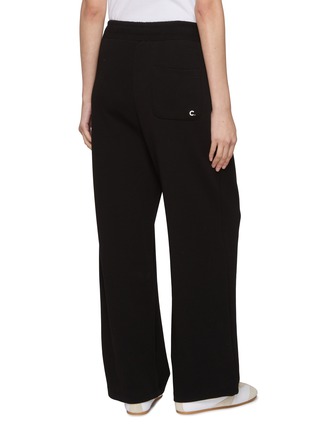 背面 - 点击放大 - CLOVE - Logo Embroidered Soft Wide Sweatpants