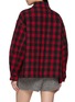 背面 - 点击放大 - CLOVE - Logo Embroidered Checked Shirt Jacket