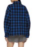 背面 - 点击放大 - CLOVE - Chequered Shirt Style Cotton Jacket