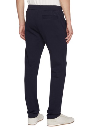 背面 - 点击放大 - PAUL & SHARK - Drawstring Waist Cotton Fleece Sweatpants