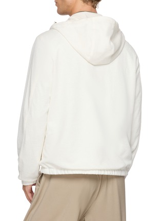 背面 - 点击放大 - PAUL & SHARK - Hooded Reversible Typhoon Linen Jacket