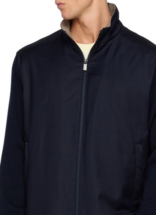  - PAUL & SHARK - Stand Collar Wool Blouson Jacket