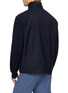 背面 - 点击放大 - PAUL & SHARK - Stand Collar Wool Blouson Jacket