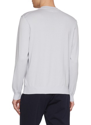 背面 - 点击放大 - PAUL & SHARK - Long Sleeve Crewneck Cotton Sweatshirt