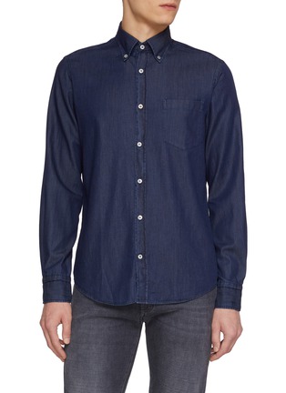 首图 - 点击放大 - PAUL & SHARK - Long Sleeve Cotton Shirt