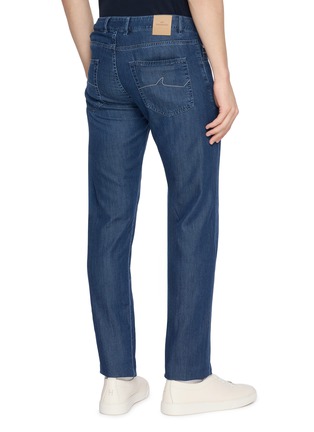 背面 - 点击放大 - PAUL & SHARK - Logo Charm Straight Leg Jeans