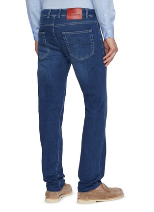 背面 - 点击放大 - PAUL & SHARK - Shark Keyring Five Pocket Cotton Stretch Denim Jeans