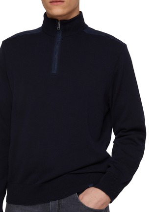  - PAUL & SHARK - Half Zip Cotton Sweater