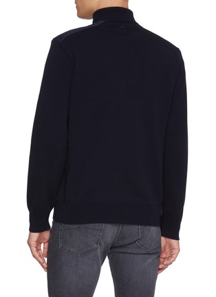 背面 - 点击放大 - PAUL & SHARK - Half Zip Cotton Sweater