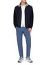 模特儿示范图 - 点击放大 - PAUL & SHARK - Stand Collar Zip Up Vest