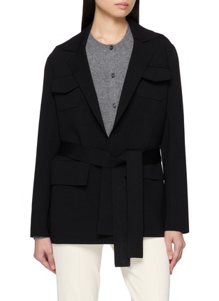 首图 - 点击放大 - THEORY - Relaxed Fit Compact Knit Blazer