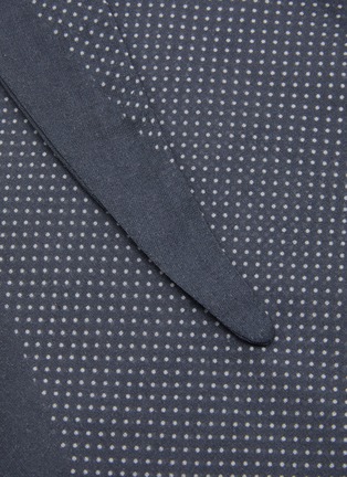 细节 - 点击放大 - STEFANOBIGI MILANO - Cotton Triangle Scarf