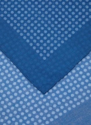 细节 - 点击放大 - STEFANOBIGI MILANO - Cotton Pocket Square