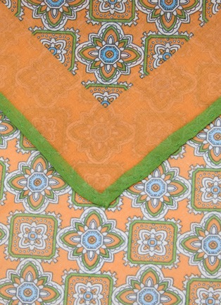 细节 - 点击放大 - STEFANOBIGI MILANO - Cotton Pocket Square