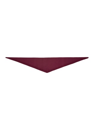 首图 - 点击放大 - STEFANOBIGI MILANO - Cotton Triangle Scarf