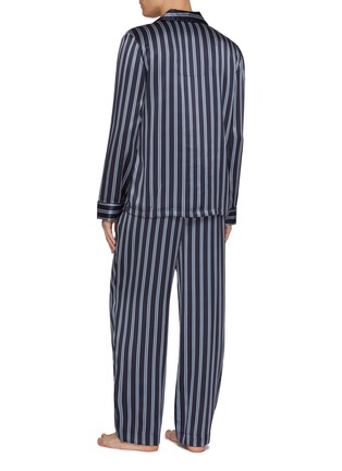 正面 -点击放大 - DEREK ROSE - Striped Silk Pyjama Set