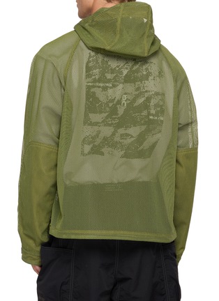 背面 - 点击放大 - GOLDWIN - Tonalith Panelled Mesh Hooded Jacket