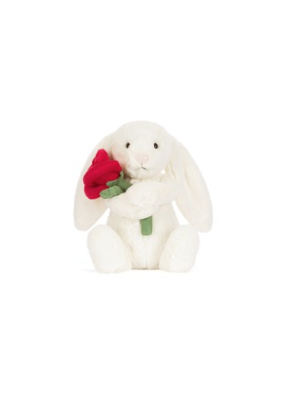 首图 - 点击放大 - JELLYCAT - Cream Bunny with Rose
