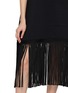  - PEPA POMBO - Numa Sleeveless Braided Fringe Dress