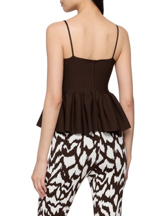 背面 - 点击放大 - PEPA POMBO - Fira Peplum Knit Top