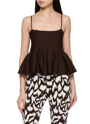 首图 - 点击放大 - PEPA POMBO - Fira Peplum Knit Top
