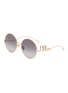 首图 - 点击放大 - CHLOÉ - Chloé Iconic Metal Round Sunglasses