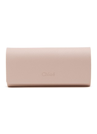 细节 - 点击放大 - CHLOÉ - Leia Recycled Acetatae Metal Round Sunglasses