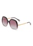 首图 - 点击放大 - CHLOÉ - Leia Recycled Acetatae Metal Round Sunglasses