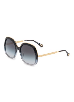 首图 - 点击放大 - CHLOÉ - Leia Recycled Acetatae Metal Round Sunglasses