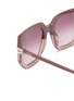 细节 - 点击放大 - CHLOÉ - West Recycled Acetatae Butterfly Sunglasses