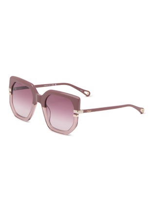 首图 - 点击放大 - CHLOÉ - West Recycled Acetatae Butterfly Sunglasses
