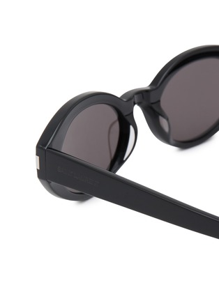 细节 - 点击放大 - SAINT LAURENT - Acetete Oval Sunglasses