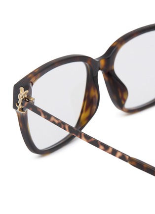 细节 - 点击放大 - SAINT LAURENT - Apac Recycled Acetete Square Optical Glasses