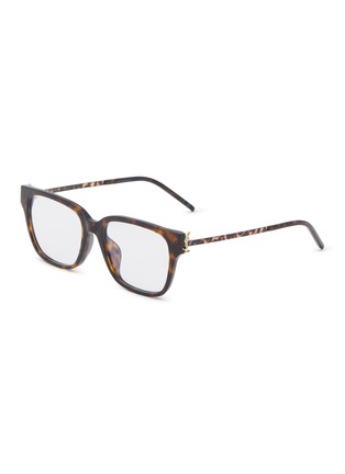 首图 - 点击放大 - SAINT LAURENT - Apac Recycled Acetete Square Optical Glasses