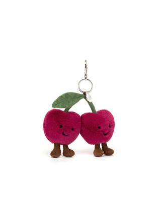 细节 –点击放大 - JELLYCAT - Amuseables Cherries Bag Charm
