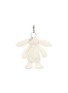  - JELLYCAT - Blossom Bunny Berry Bag Charm — Cream