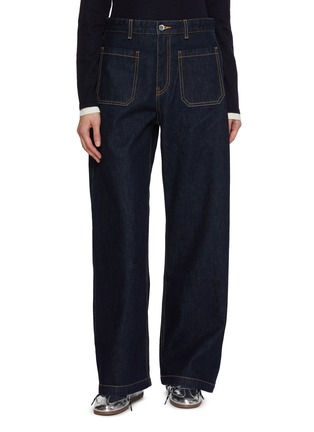 首图 - 点击放大 - EDITION - Front Patch Pocket Dark Wash Jeans