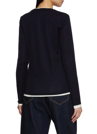 背面 - 点击放大 - EDITION - Double Layer Long Sleeve T-Shirt