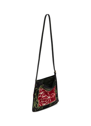 细节 - 点击放大 - DRIES VAN NOTEN - Medium Scarf Silk Shoulder Bag